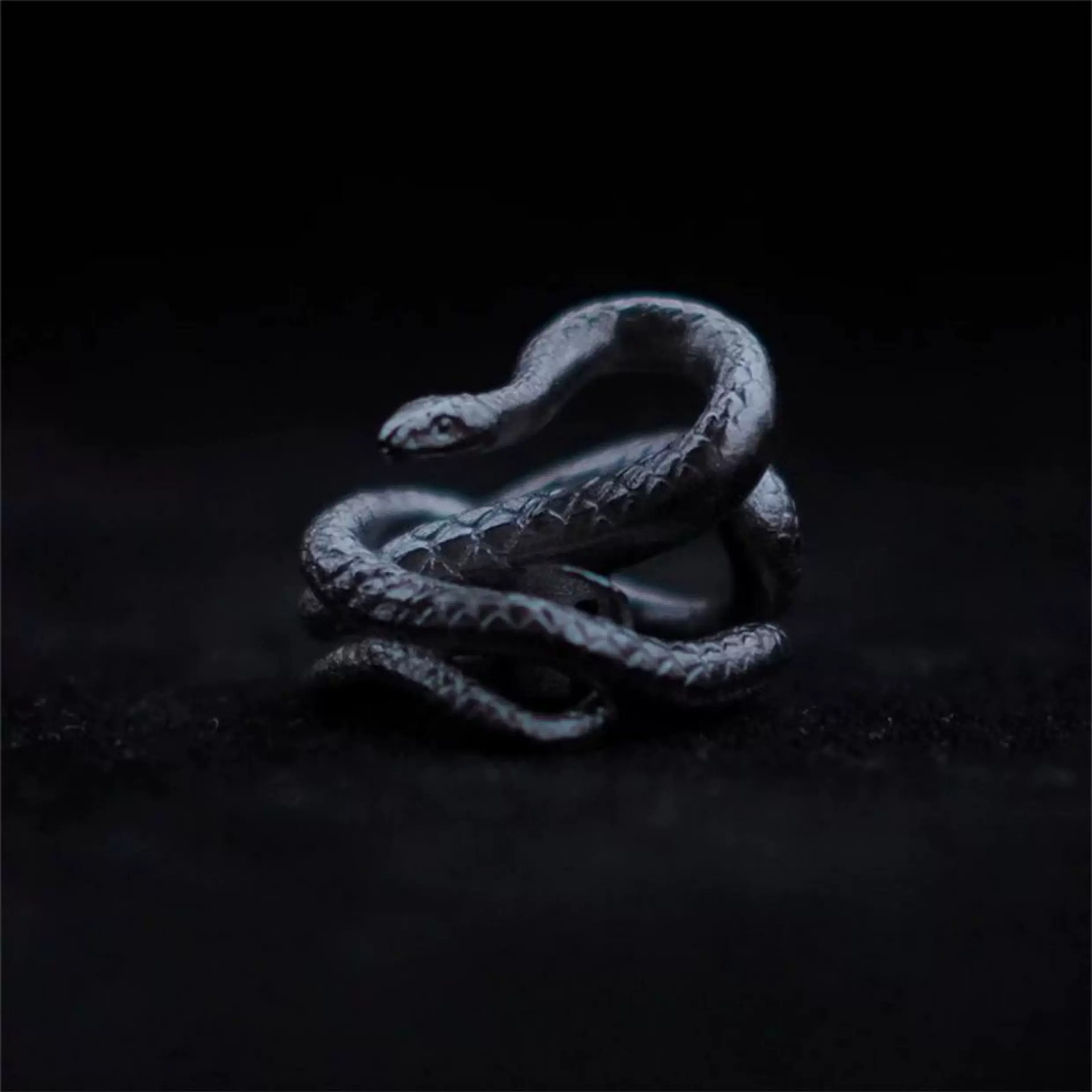 Coiled Python Serpent Keycaps