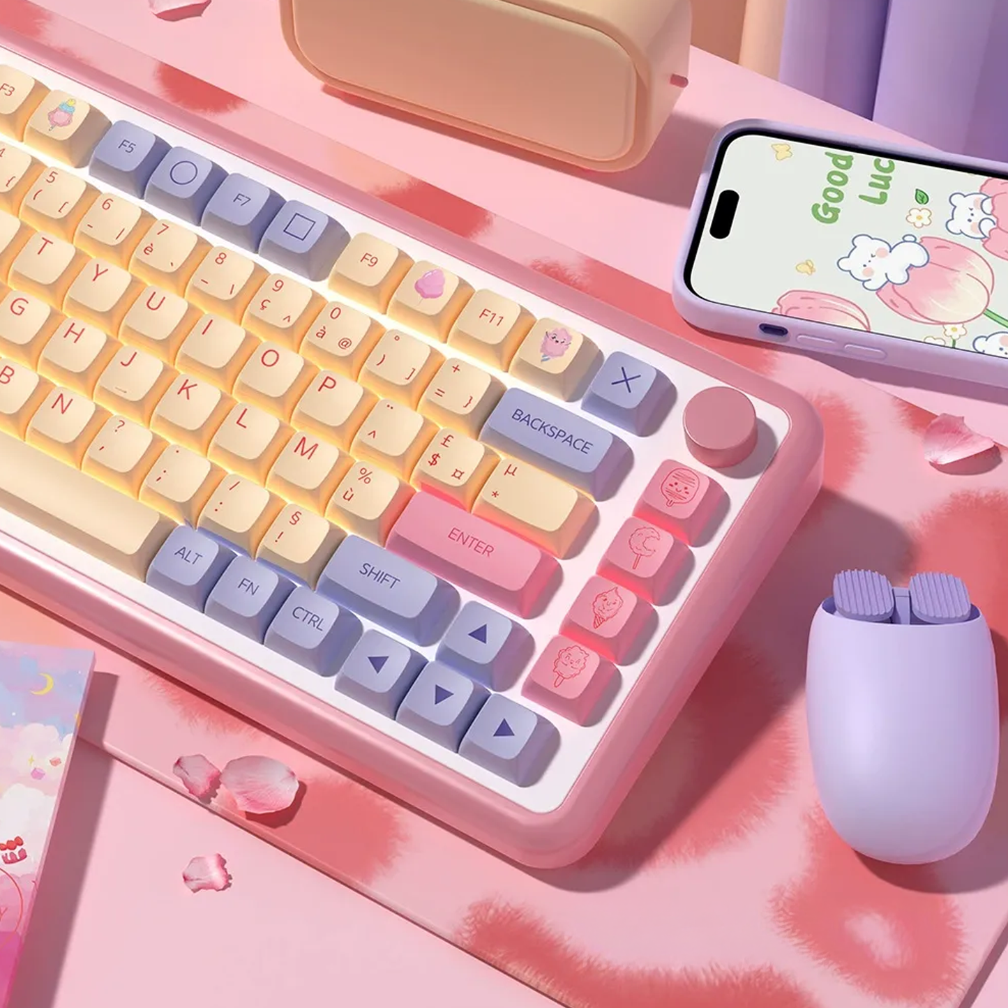 Cotton Candy Keycap Set