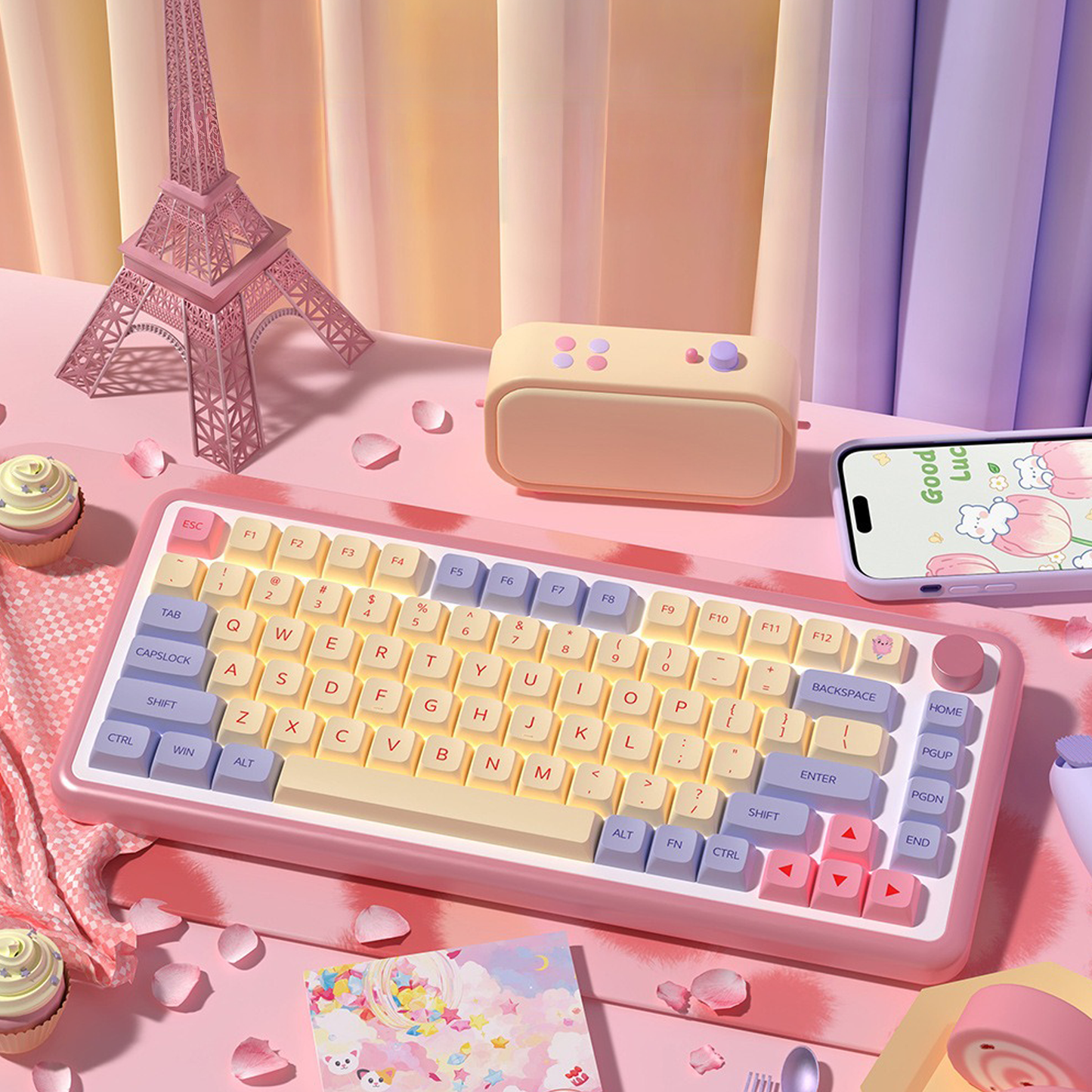 Cotton Candy Keycap Set