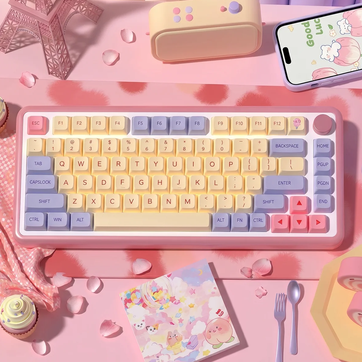 Cotton Candy Keycap Set