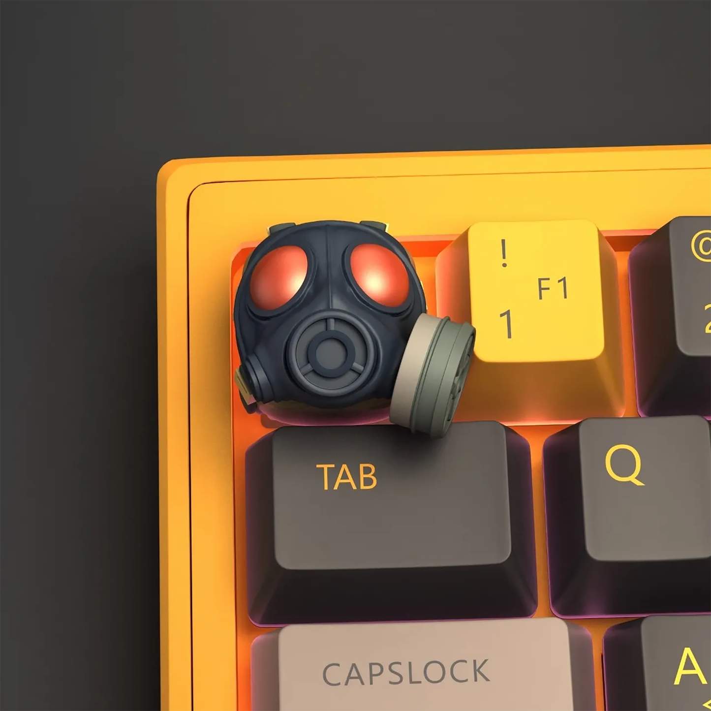 Counter-Strike Gas Mask Keycap