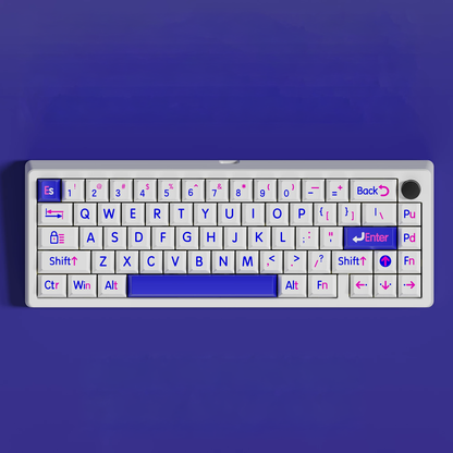 Cute Cloud Jumbo Font Keycap Set