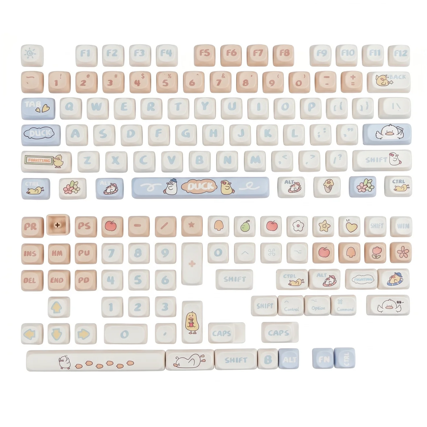 Ducking Bored Keycap Set