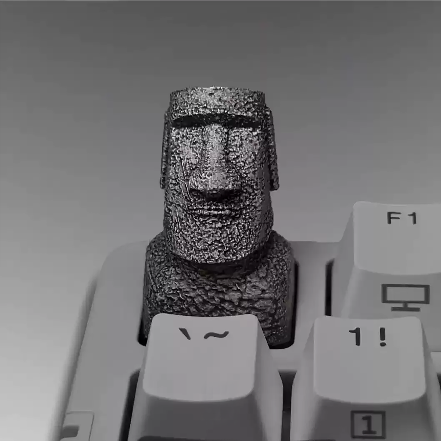 Easter Island Moai Statue Keycap