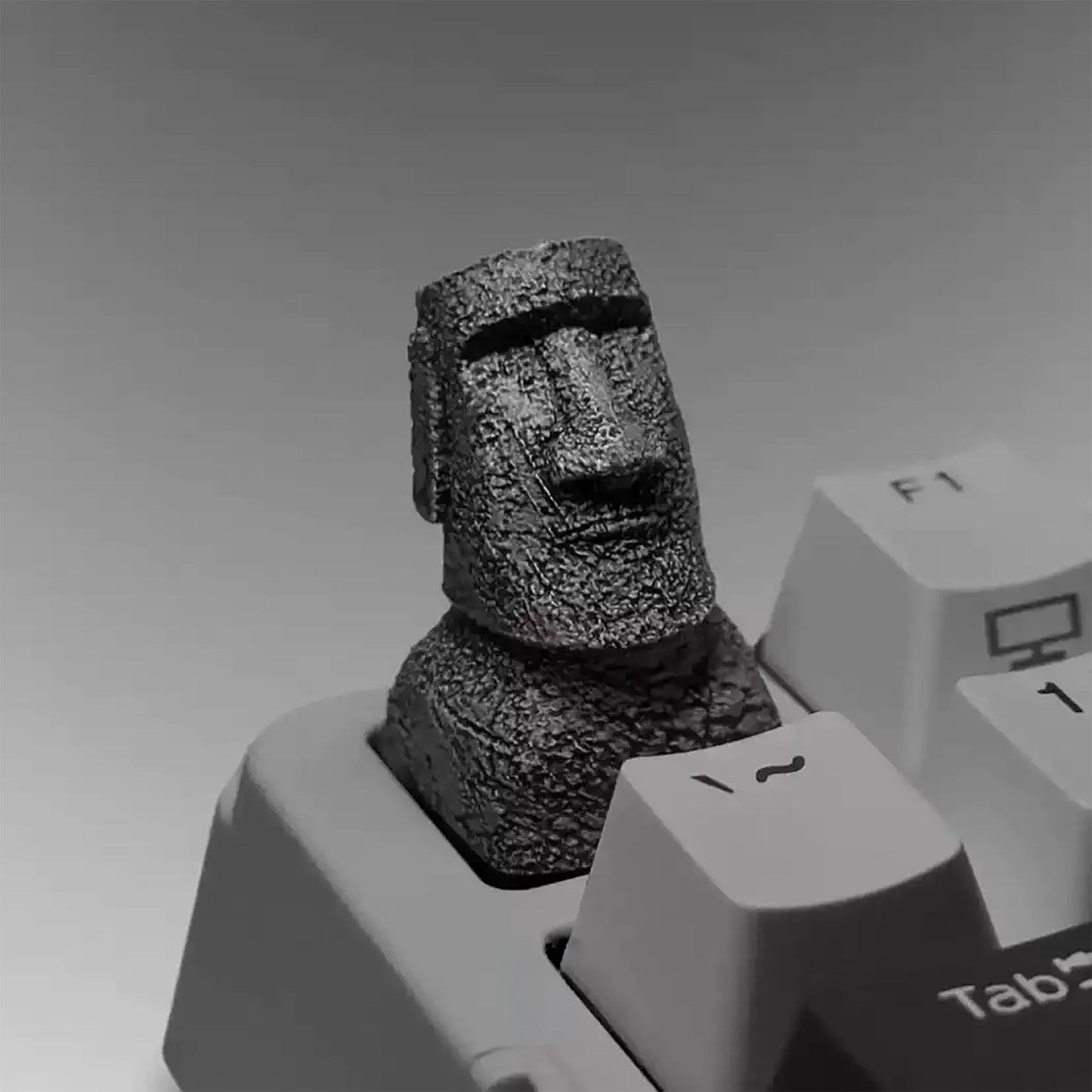 Easter Island Moai Statue Keycap