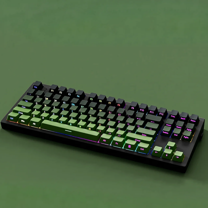 Forest Foliage Side Print Keycap Set