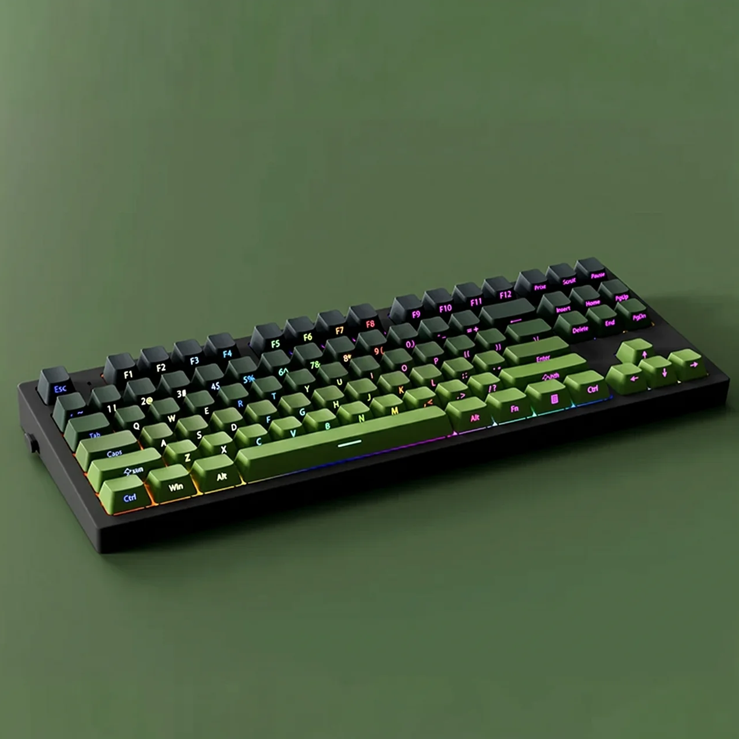 Forest Foliage Side Print Keycap Set
