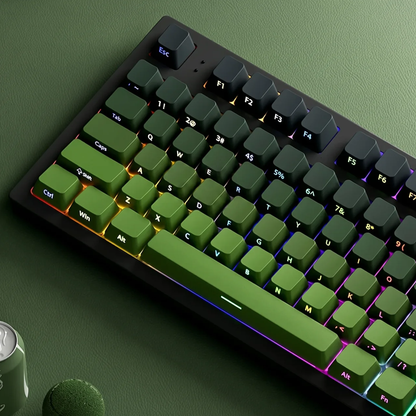 Forest Foliage Side Print Keycap Set