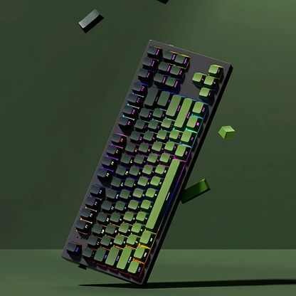 Forest Foliage Side Print Keycap Set
