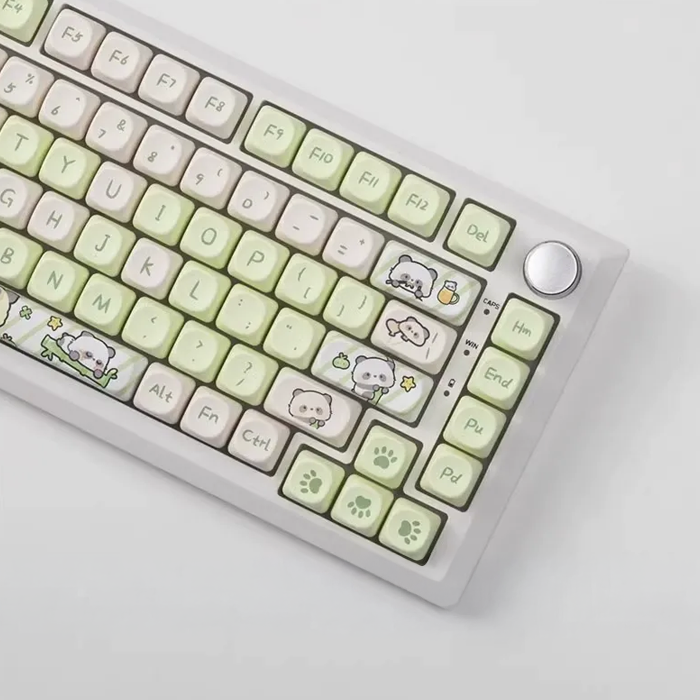 Frolicking Panda Keycap Set