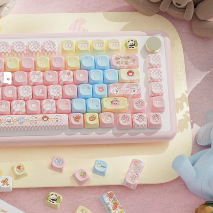 Furry Pals Frolic Keycap Set