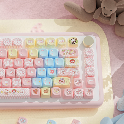 Furry Pals Frolic Keycap Set