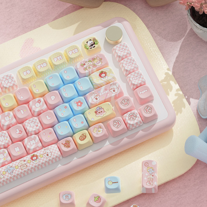 Furry Pals Frolic Keycap Set