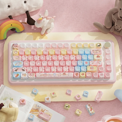 Furry Pals Frolic Keycap Set