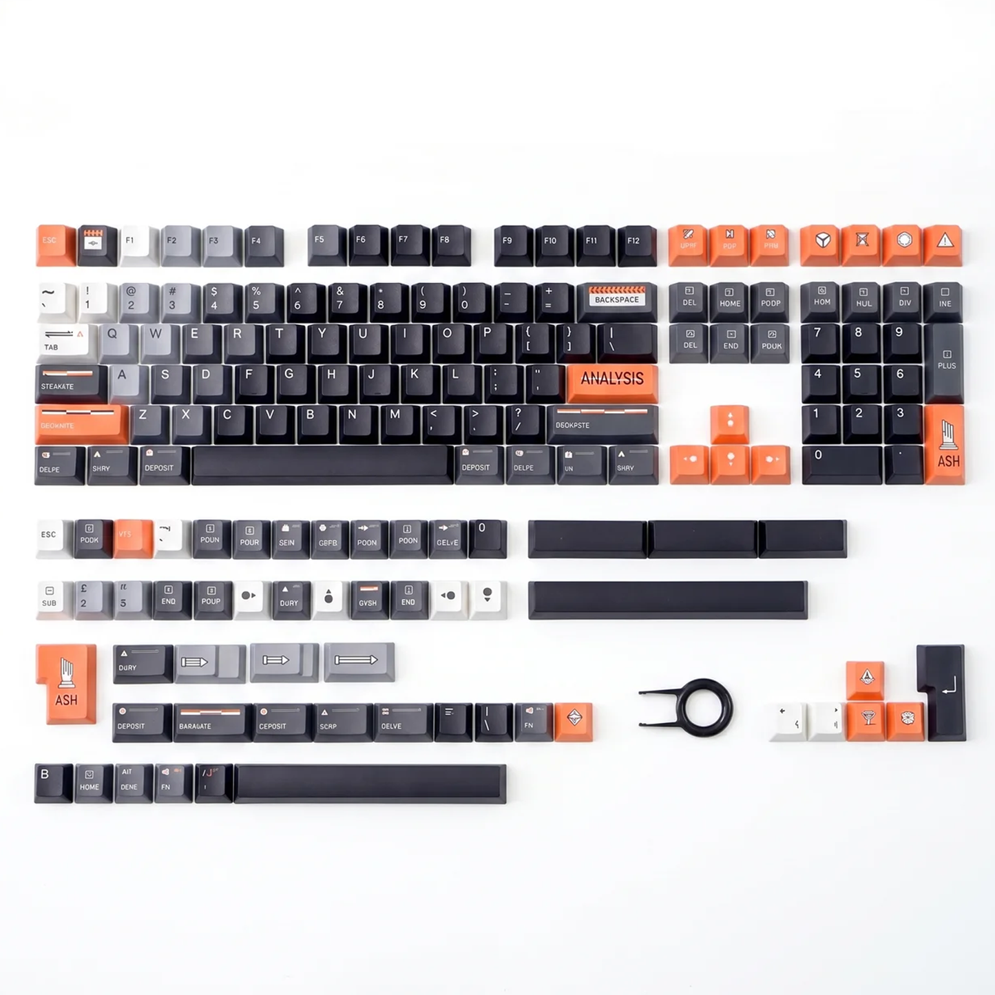 Future Archaeology Keycap Set (Dark)