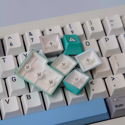 Future Archaeology Keycap Set (Light)