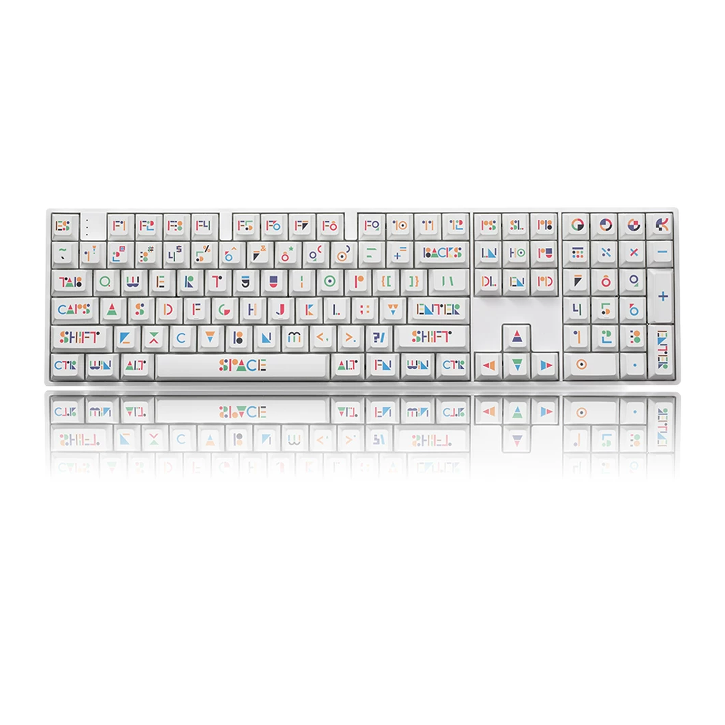 Geometric Serif Keycap Set