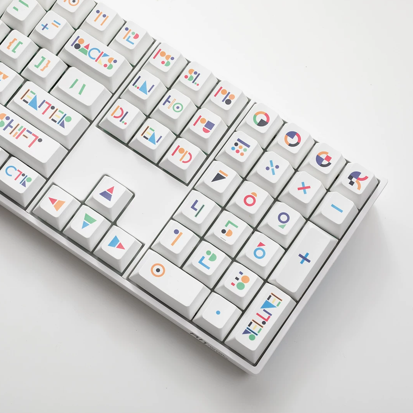 Geometric Serif Keycap Set