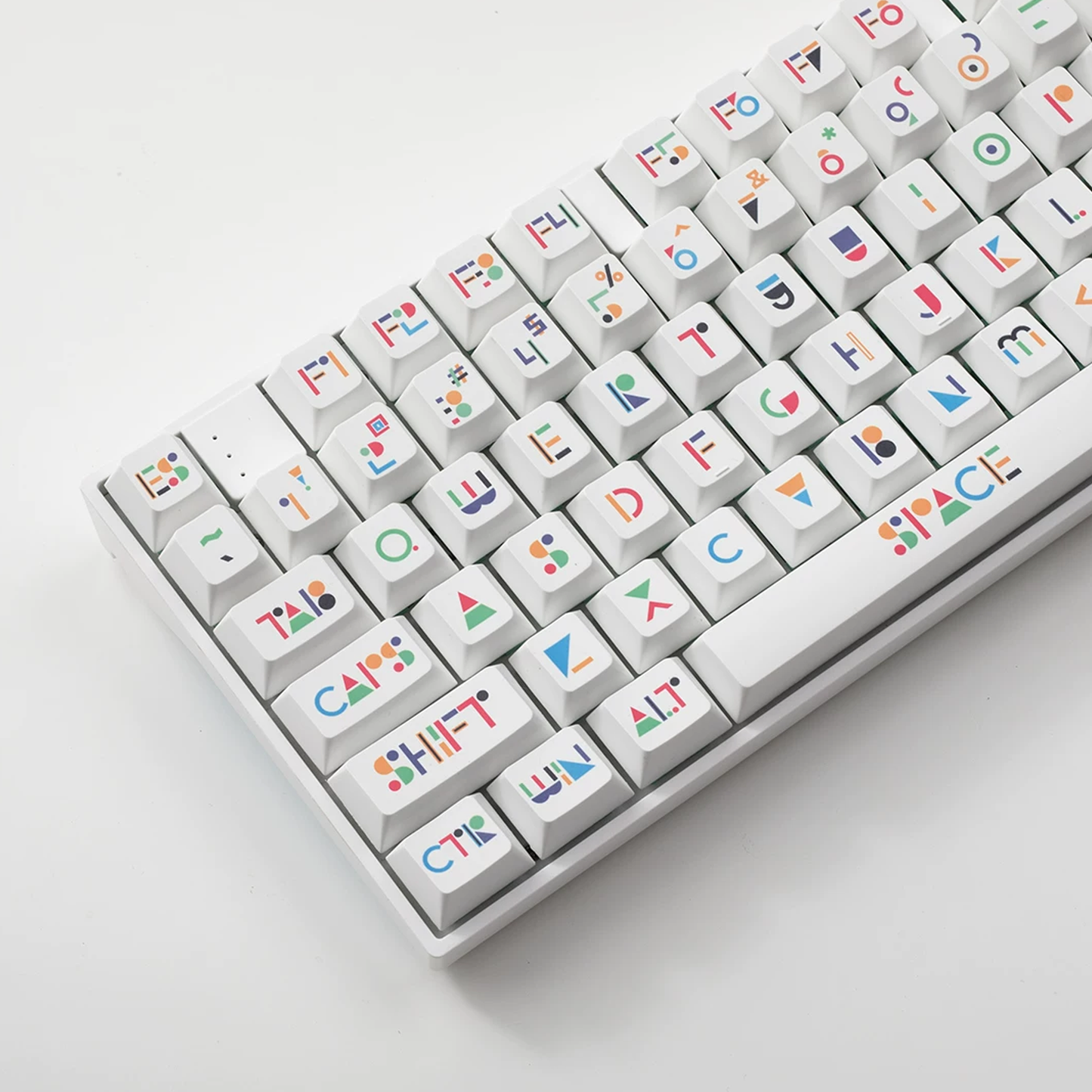 Geometric Serif Keycap Set