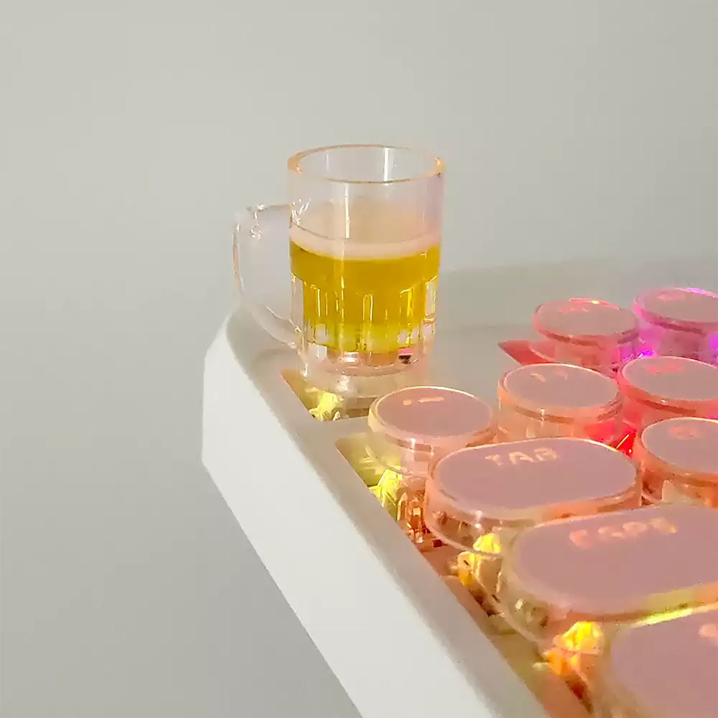 Iced Cold Beer Keycaps