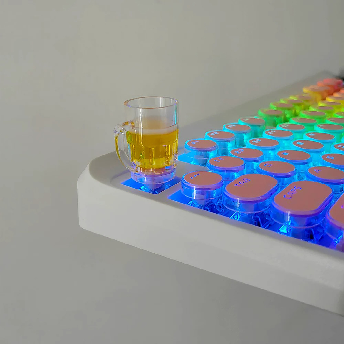 Iced Cold Beer Keycaps