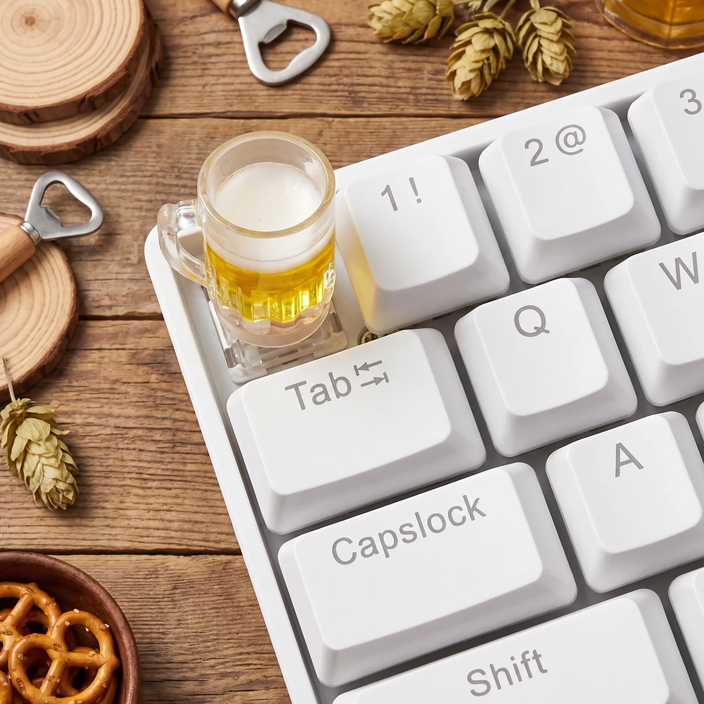 Iced Cold Beer Keycaps