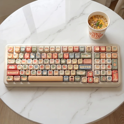 Instant Ramen Keycap Set