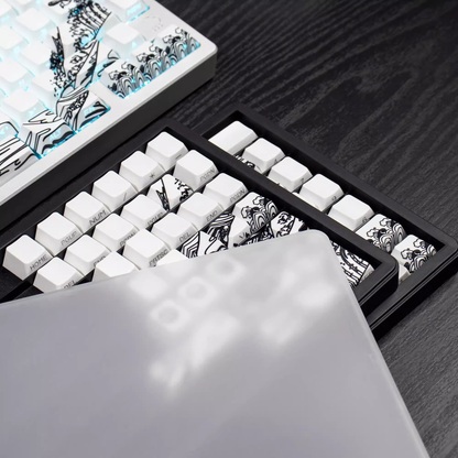 Kanagawa Wave Keycaps (White)