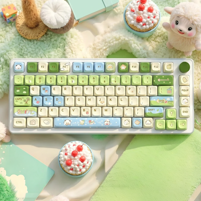 Lazy Lamb Keycap Set