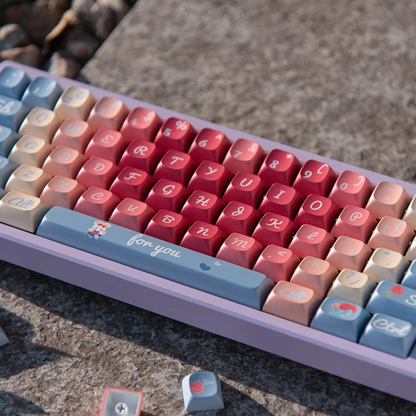 Little Mouse Love Poem Keycap Set