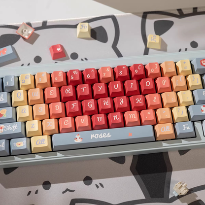 Little Mouse Love Poem Keycap Set