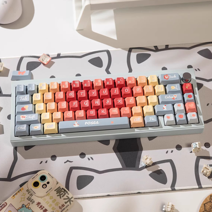 Little Mouse Love Poem Keycap Set
