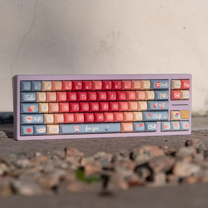 Little Mouse Love Poem Keycap Set