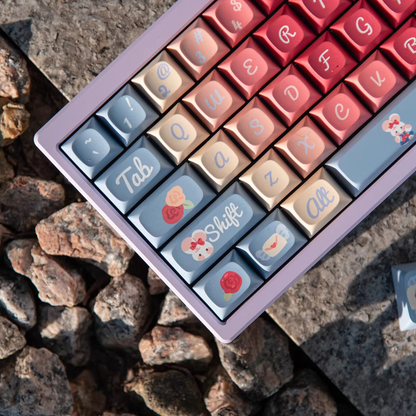 Little Mouse Love Poem Keycap Set