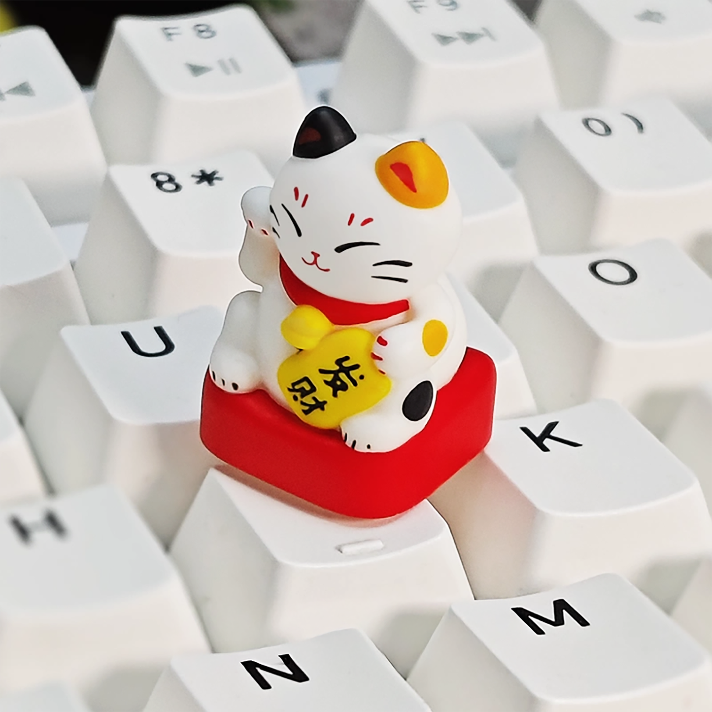 Lucky Fortune Cat Maneki-Neko Keycaps