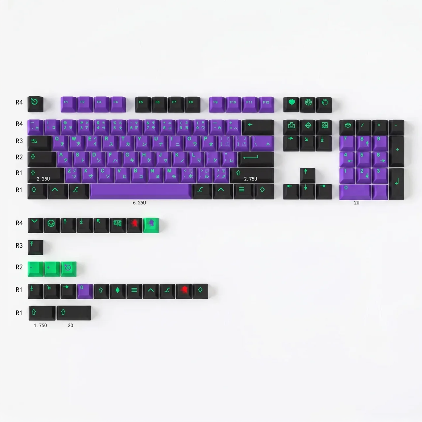 Mecha Pulse Keycap Set