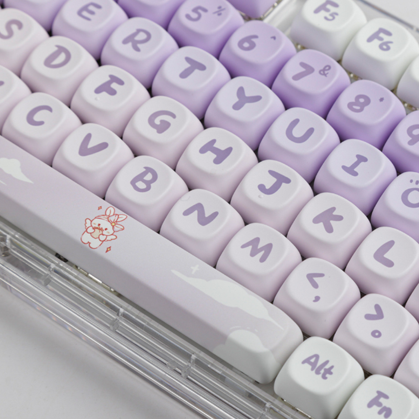 Momo Fairy Rabbit Keycap Set