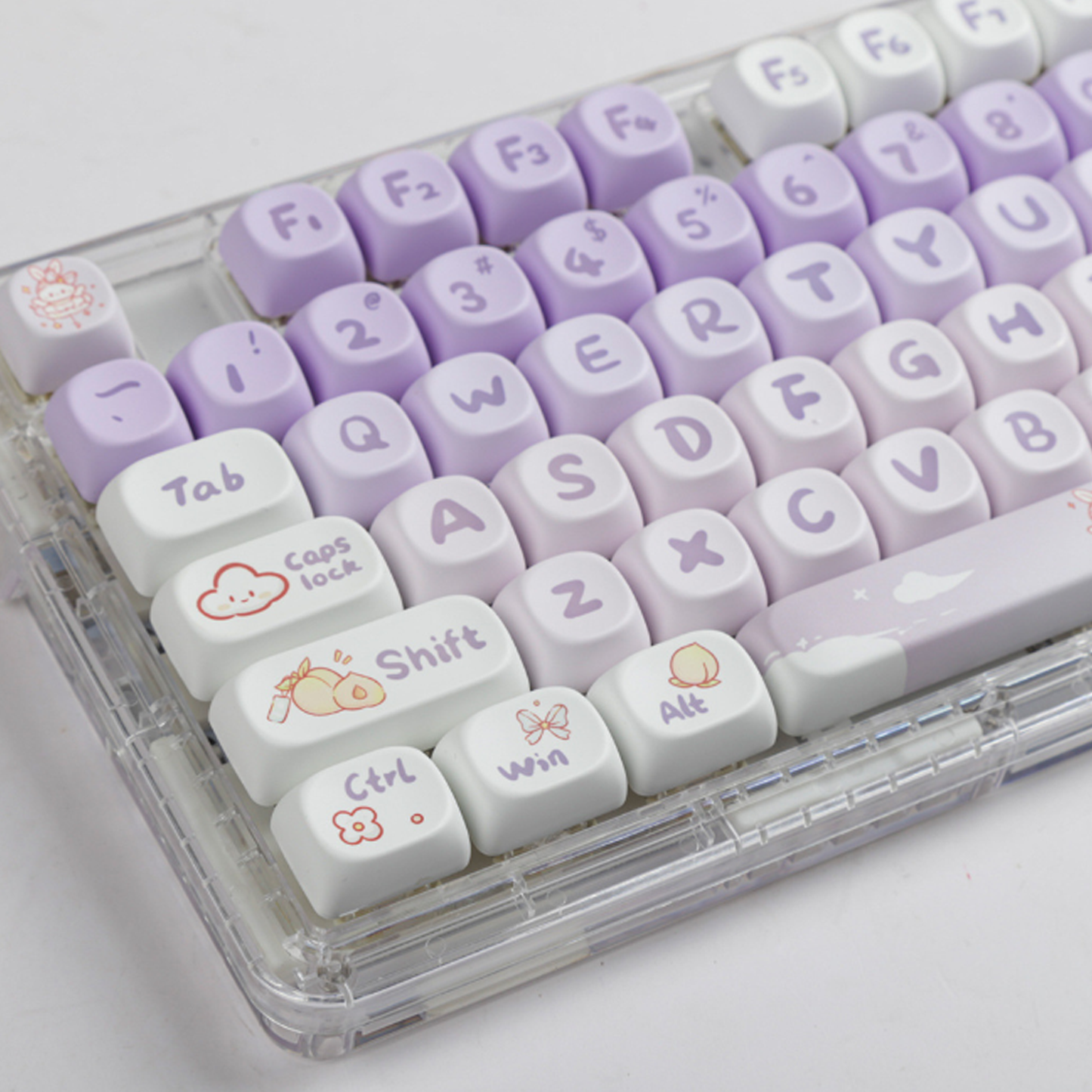 Momo Fairy Rabbit Keycap Set