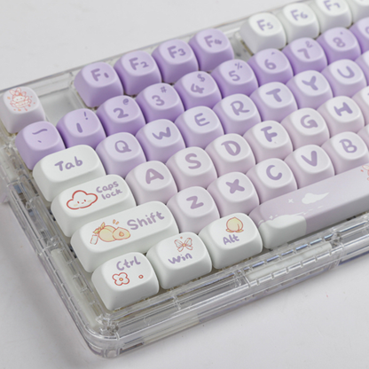 Momo Fairy Rabbit Keycap Set