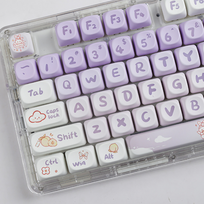 Momo Fairy Rabbit Keycap Set