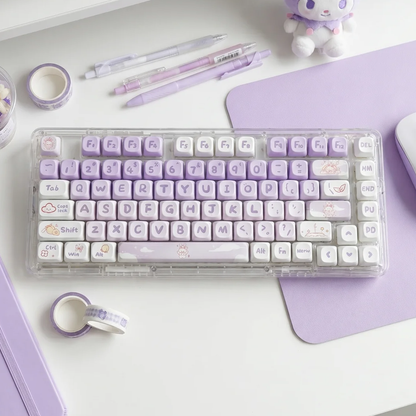 Momo Fairy Rabbit Keycap Set