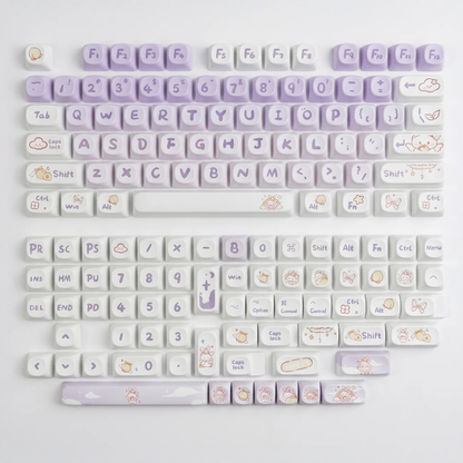 Momo Fairy Rabbit Keycap Set