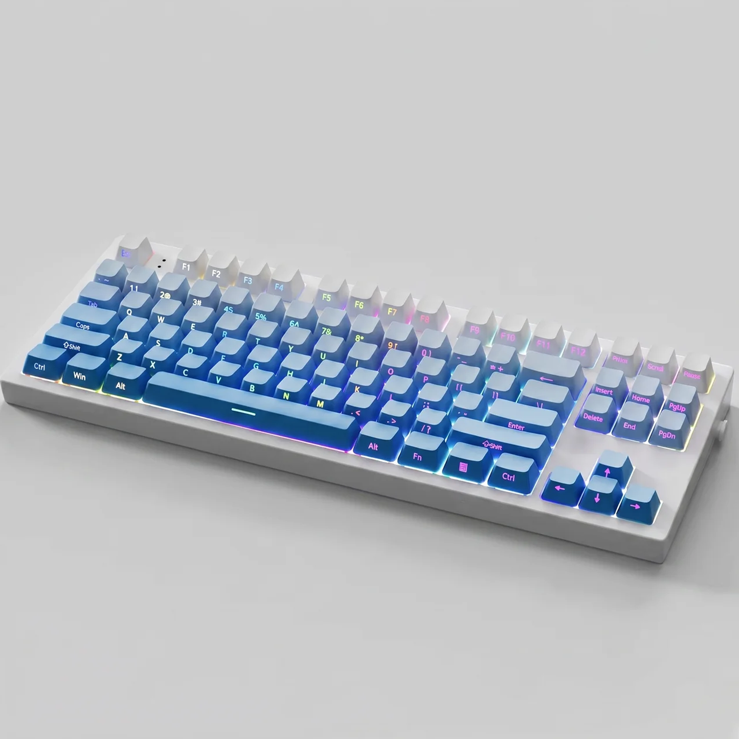 Morning Mist Side Print Gradient Keycap Set