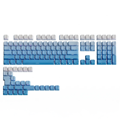 Morning Mist Side Print Gradient Keycap Set