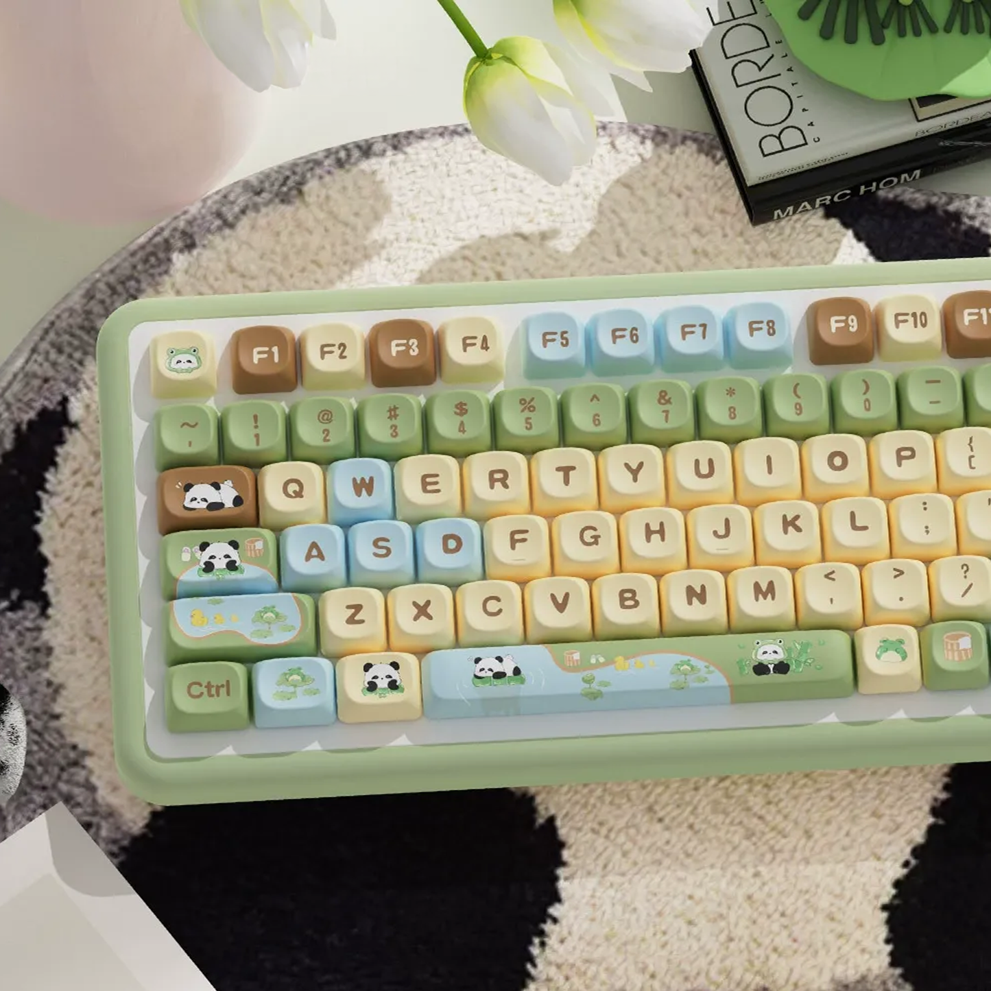 Panda Paradise Keycap Set
