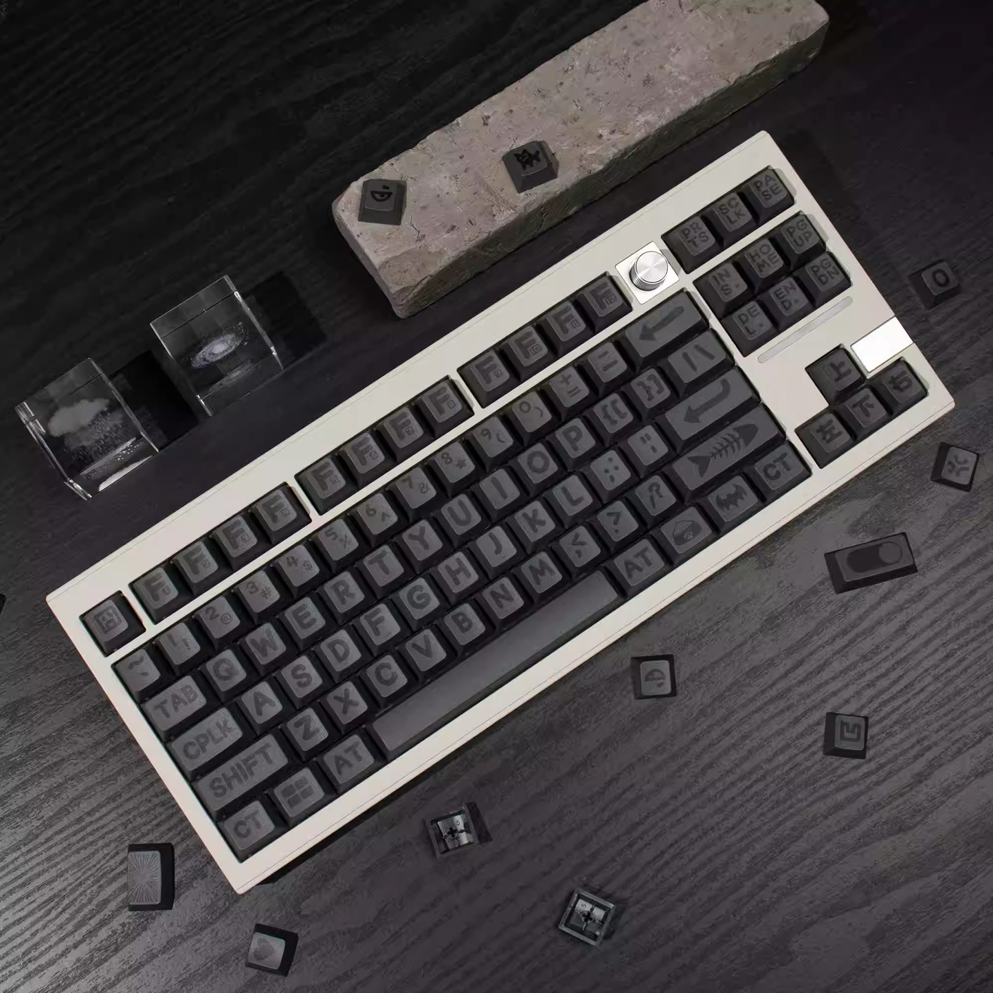 Party Animals Keycap Set (Black)