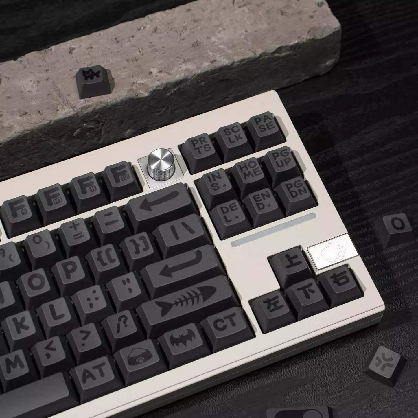 Party Animals Keycap Set (Black)