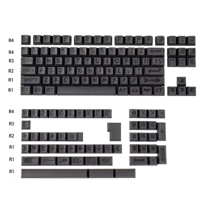 Party Animals Keycap Set (Black)