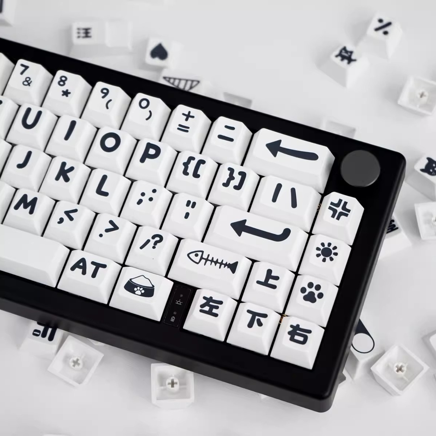 Party Animals Keycap Set (White)