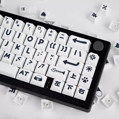 Party Animals Keycap Set (White)